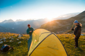 Wandern - Camping